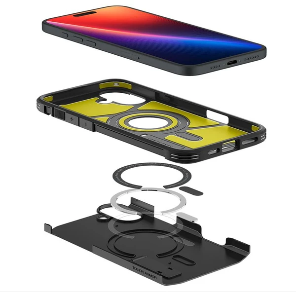 Spigen Tough Armor MagSafe kryt iPhone 16 Plus black - Pouzdra - Obrázek c5624042a3524c17a760f331f668e852