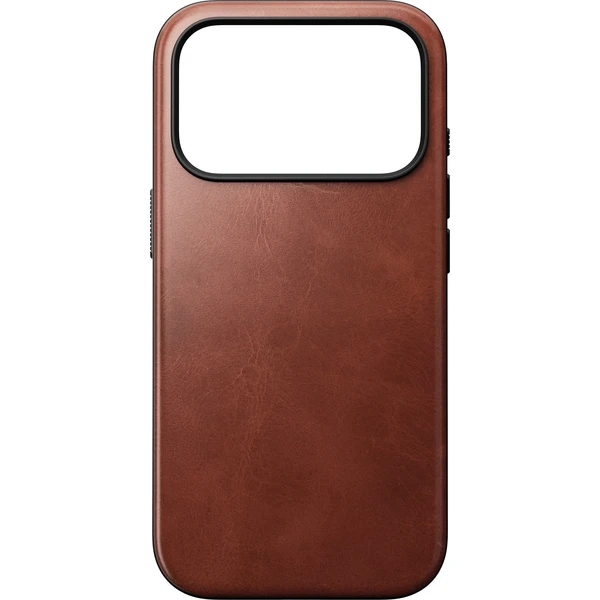 Nomad Modern Leather (Horween) MagSafe kožený kryt iPhone 17 Pro/18 Pro Olde Dublin - Pouzdra - Obrázek c57bca54903d497ea842fe3b5bf1c3aa