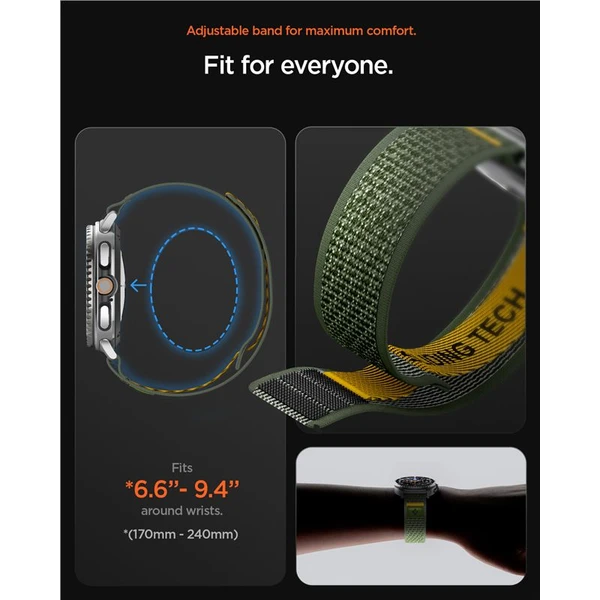Spigen Athlex Air Band řemínek Samsung Galaxy Watch8 46/44/40mm zelený - Řemínky - Obrázek c590d5d623a4456480ba538f88ec4a3b