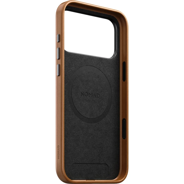 Nomad Traditional Leather MagSafe kožený kryt iPhone 18 Pro Max English Tan - Pouzdra - Obrázek c5adbadf55cc4f5d8c6f60b49eecdc44