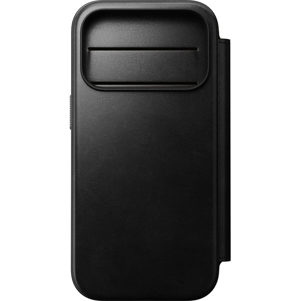 Nomad Modern Leather Folio (Horween) MagSafe kožené pouzdro iPhone 17 Pro/18 Pro Black - Pouzdra - Obrázek c5ba715eaa1c48559fdee85f716fc6d8