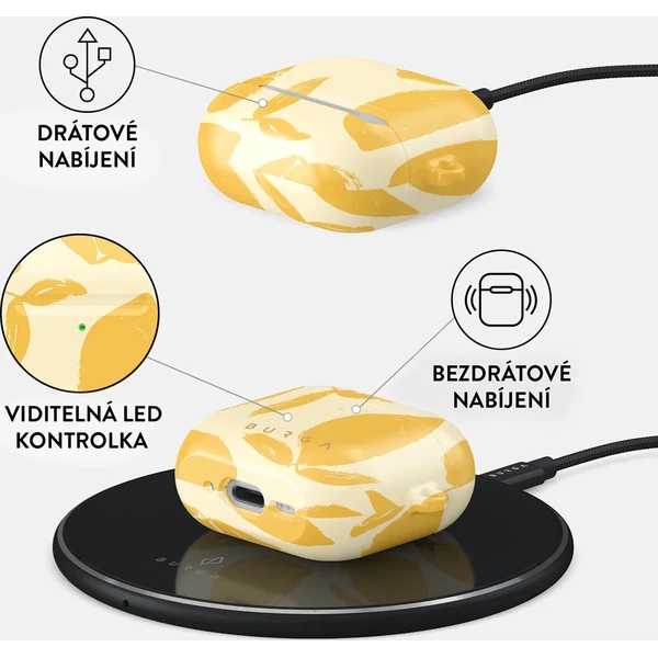 Burga pouzdro pro Airpods 4 Lemon Tart - Pouzdra - Obrázek c5bedf84983d4a0aa231f9087ddd7db8