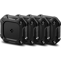 Spigen Tough Armor IP67 voděodolné pouzdro pro Apple AirTag black (4 ks) - Pouzdra