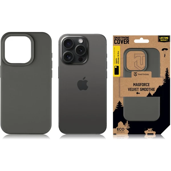 Tactical MagForce Velvet Smoothie Kryt pro Apple iPhone 15 Pro Bazooka - Pouzdra - Obrázek c5cbff703e51499ab553886fd851e547