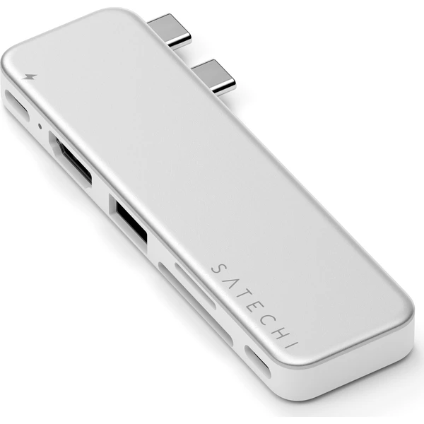 Satechi USB-C Snap Hub (MacBook Neo) stříbrný - USB huby - Obrázek c611268da0db40c2831c5366247b242b