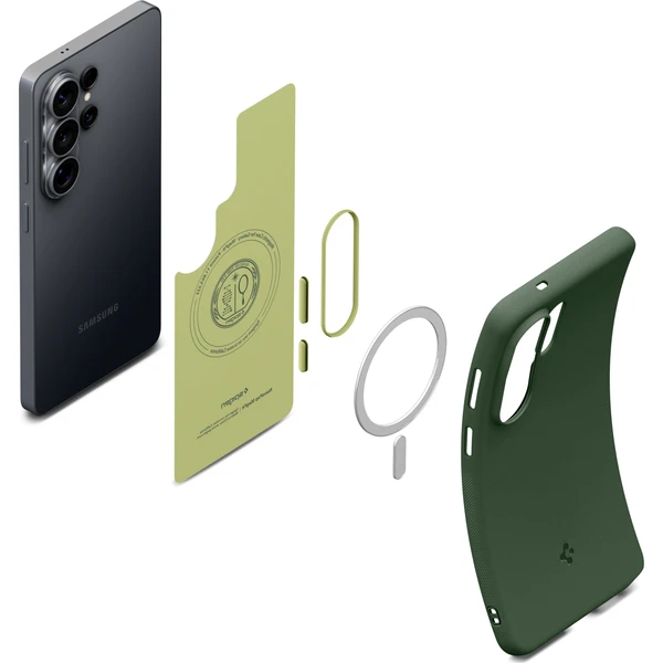 Spigen Nano Pop MagSafe kryt Samsung Galaxy S26 Ultra zelený - Pouzdra - Obrázek c6396e1cd6a64f15adb2ff3af2382d1b
