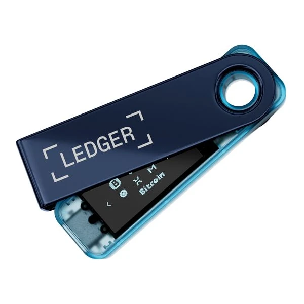 Ledger Nano S Plus krypto peněženka (Android/MacOS/Windows/Ubuntu) Neptune Blue - Krypto peněženky - Obrázek c642c5877233425c817516b3d53006e3