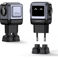 UGREEN Uno RG 65W GaN Fast Charge nabíječka černá - Nabíječky