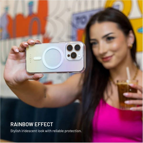 FIXED MagRainbow kryt s MagSafe Apple iPhone 17 Pro Max duhový - Pouzdra - Obrázek c654d4e0bcf0450faff234ccde8c9018