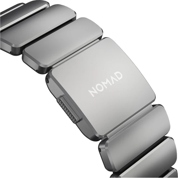 Nomad Stratos Band FKM řemínek Apple Watch 45/46/49mm Natural Titanium/Black - Řemínky - Obrázek c66303ce5ef548c3843029235891373c