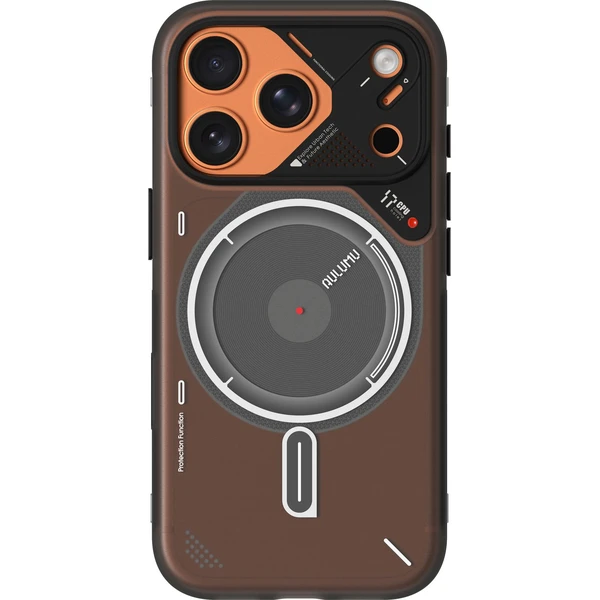 Aulumu A17 Frosted TPU MagSafe kryt iPhone 17 Pro Max Translucent Gray - Pouzdra - Obrázek c6648a32cd51424da02f28f0513410a9