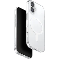UNIQ Airsuit MagClick MagSafe kryt iPhone 17 Glossy Clear/White - Pouzdra