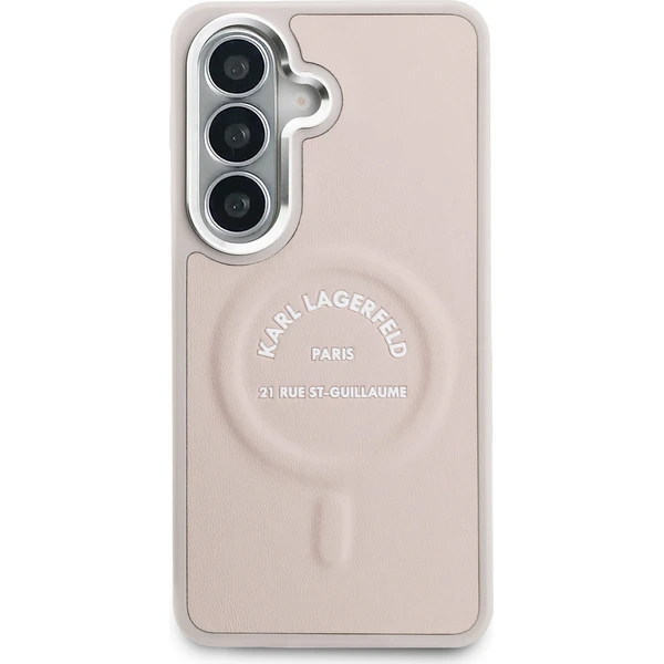 Karl Lagerfeld PU RSG Logo Magnetic kryt Samsung Galaxy S26+ růžový - Pouzdra - Obrázek c6879bb553494f01a9339593d724041d