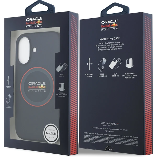 Oracle Red Bull Silicone Red Ring MagSafe kryt iPhone 17 modrý - Pouzdra - Obrázek c69080a4045d4f828cdcfe23f1a52c89