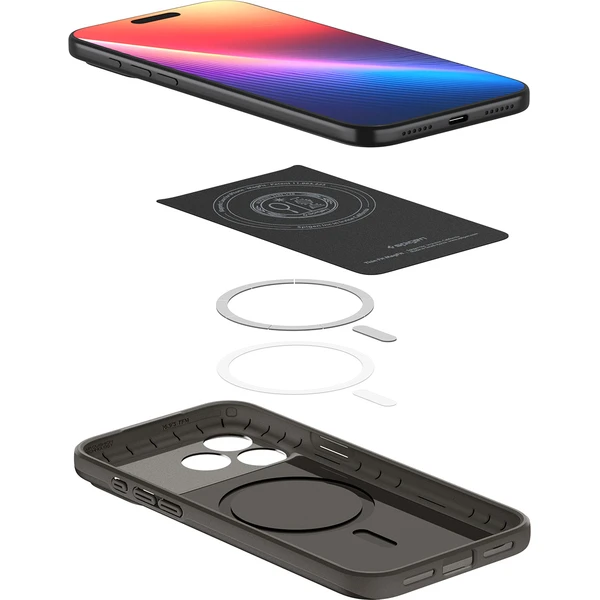 Spigen Thin Fit MagSafe kryt iPhone 18 Pro/17 Pro gunmetal - Pouzdra - Obrázek c6a9be1d3d3349dd8c2d969ebcad1e86
