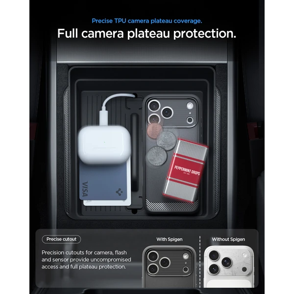 Spigen Rugged Armor MagSafe kryt iPhone 18 Pro/17 Pro matte black - Pouzdra - Obrázek c6b3066b21e34343a86e4a23ee06764b