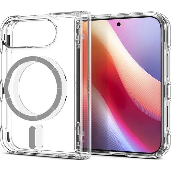 Spigen Ultra Hybrid Pro MagSafe kryt iPhone Duo clear white - Pouzdra - Obrázek c6b3a0d34f0446aeb877a6f96607f0c4