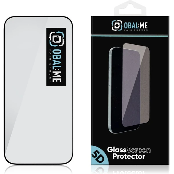 OBAL:ME 5D tvrzené sklo Apple iPhone 17/17 Pro černé - Ochranné folie a skla - Obrázek c6be0aeb6aa9433f89a99f3bcaf070df