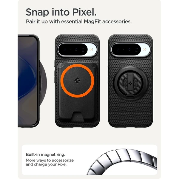 Spigen Liquid Air MagSafe kryt Google Pixel 10/10 Pro matně černý - Pouzdra - Obrázek c6be76b081244d13bcc26e12080ced6f