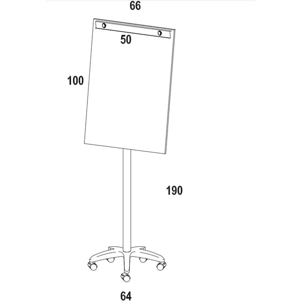 Rocada 616ECO magnetický flipchart - Flipcharty - Obrázek c6fbeb400ab3404f9681078f1e746702