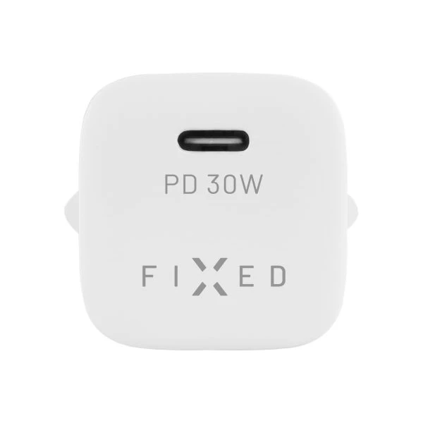 FIXED Mini set síťové nabíječky s USB-C výstupem a USB-C/Lightning kabelu, podpora PD, 1.2 metr, MFI - Nabíječky - Obrázek c702390d719e44759e15fc08fc54deec