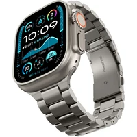 Spigen Modern Fit Titanium řemínek Apple Watch 49/46/45/44mm přírodní titan - Řemínky