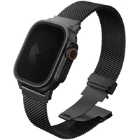 UNIQ Dante Pro ocelový řemínek 49/46/45/44mm černý - Řemínky