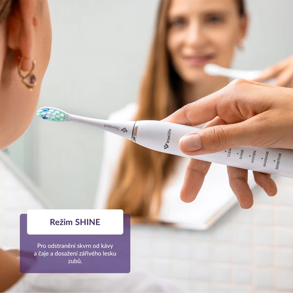 TrueLife SonicBrush Clean30 Duo sonický kartáček bílý/černý - Zubní kartáčky - Obrázek c766c83a51d3420da0223514f011d3d1