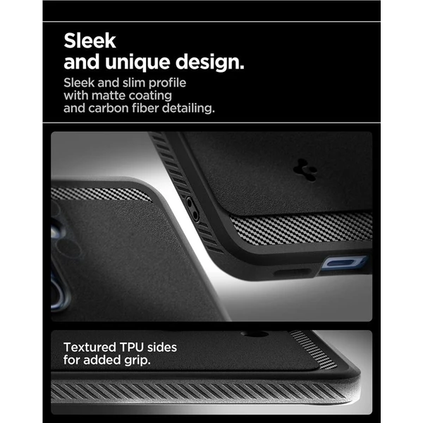 Spigen Rugged Armor MagSafe kryt Samsung Galaxy S25 matně černý - Pouzdra - Obrázek c76ac035d8a44eb1b6d1c4631b06839f