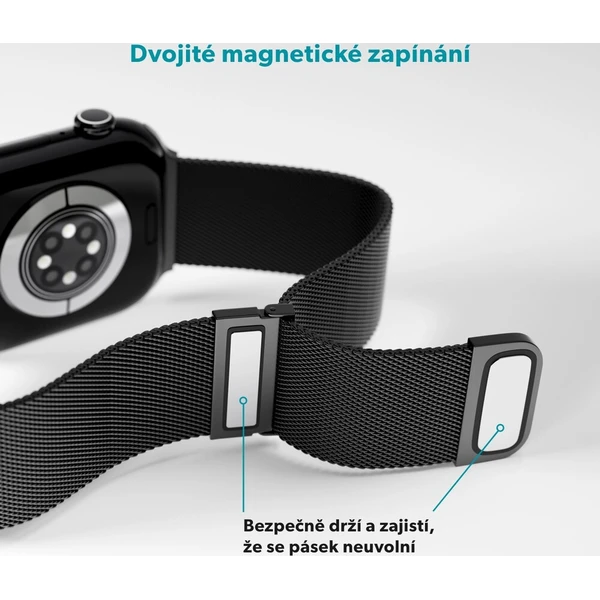 Epico Watch Strap milánský tah 42/44/45/46/49mm vesmírně šedý - Řemínky - Obrázek c77b8a03a1d841408183fe7eb8da9006