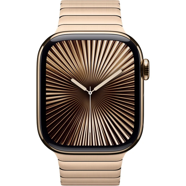 Apple Watch 42/41/40/38mm zlatý článkový tah - Řemínky - Obrázek c7b51d7e69254ab1babe1800e1c80396