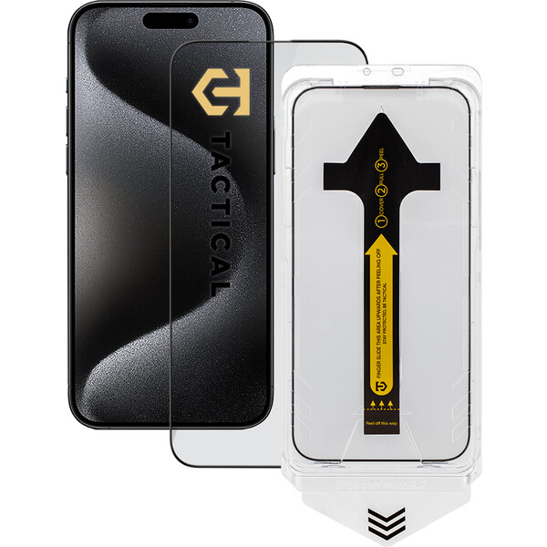 Tactical Impact Barrier for Rookies sklo s aplikátorem Apple iPhone 15 Pro Max