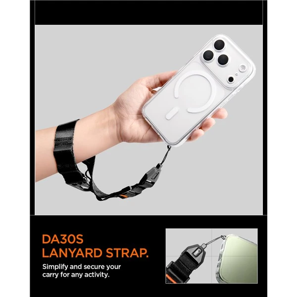 Spigen Universal Wrist Lanyard Strap DA30S univerzální popruh černý - Popruhy a crossbody - Obrázek c7ea8ef5c9d74ffcb1725c809a255715