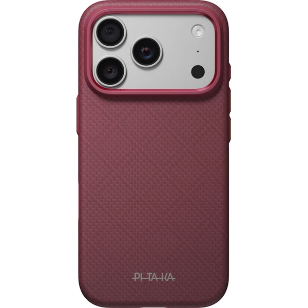 Pitaka Summa Case Argyle MagSafe kryt iPhone 18 Pro Burgundy - Pouzdra - Obrázek c8157bd0ac204ae7b0775d5c4e24df9c