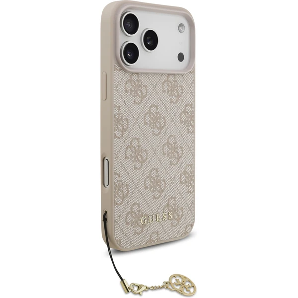 Guess 4G Charm kryt iPhone 17 Pro Max růžový - Pouzdra - Obrázek c81eb351f9844ebeab32e8cfea146c10