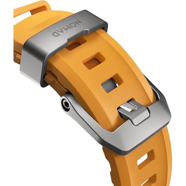 Nomad Rocky Point Band řemínek Apple Watch 49/45/44/42mm stříbrný/žlutý - Řemínky - Obrázek c827720ac879435ca65db080edd2972d