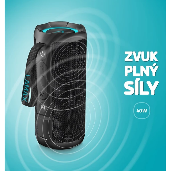 LAMAX SoundJam1 bezdrátový reproduktor černý - Reproduktory - Obrázek c84977c752cb41c1b63b9dd14f3c81db