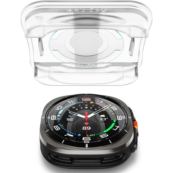 Spigen Glass tR EZ Fit sklo Samsung Galaxy Watch Ultra čiré (2 ks) - Ochranné folie a skla - Obrázek c876fdbb0c65496494ed6c244e59e5e4