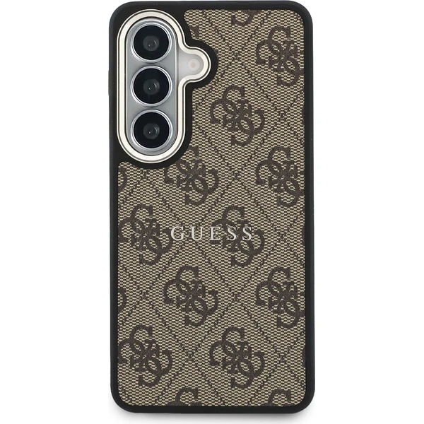 Guess PU Leather 4G Gold Frame Magnetic kryt Samsung Galaxy S26+ hnědý - Pouzdra - Obrázek c8a725fc3ecb468a9a15e14545902270