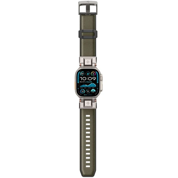 Spigen DuraPro Armor řemínek Apple Watch Ultra 49/46/45/44/42mm tmavě zelený - Řemínky - Obrázek c8b8af711fa243158c877c362928babd