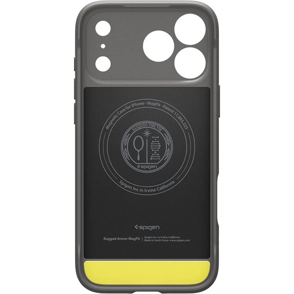 Spigen Rugged Armor MagSafe kryt iPhone 17 Pro Max gray - Pouzdra - Obrázek c8ccf78eb44a4171953735f8f8b04f24