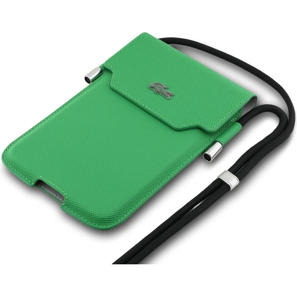 Lacoste PVC Iconic Petit Pique Metal Logo kapsa na telefon XL zelená - Pouzdra - Obrázek c8f96b4edf504a559f419ce584f7e2e0