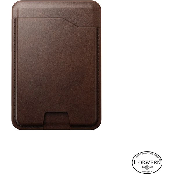 Nomad Leather Mag Wallet peněženka s Apple Find My hnědá - Peněženky - Obrázek c911a4b6edc7442ba806ac624bc03203