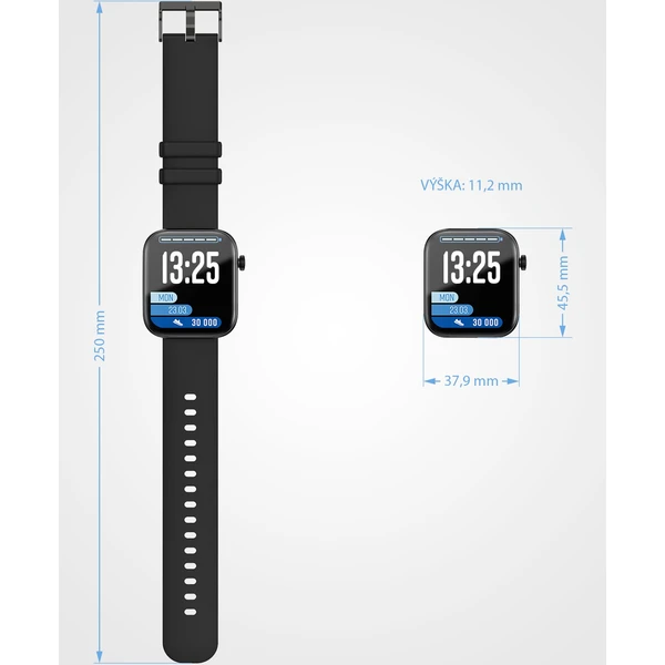 LAMAX BCool 2 Plus chytré hodinky černé - Chytré hodinky - Obrázek c91257a43aa04229b5f0def37df7ce1d