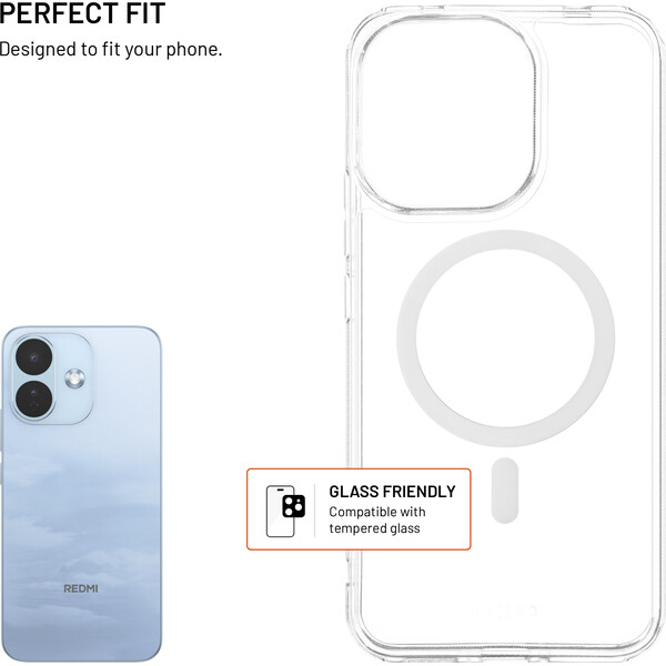 FIXED MagPure kryt s MagSafe Xiaomi Redmi Note 17 Pro 5G čirý - Pouzdra - Obrázek c917e7389a8c4dfabea87fd3d6b0570c