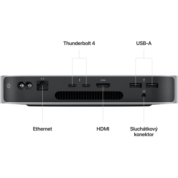 CTO Apple Mac mini (2023) / 16GB / 256GB SSD / 1Gbps (Další) - Stolní počítače - Obrázek c9390405376c4469b6a0f57d477624e0