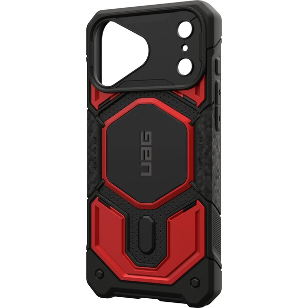 UAG Monarch Pro MagSafe kryt iPhone 18 Pro Max/17 Pro Max černý/červený - Pouzdra - Obrázek c93b2ab5f912403fbd146574a5b3b869
