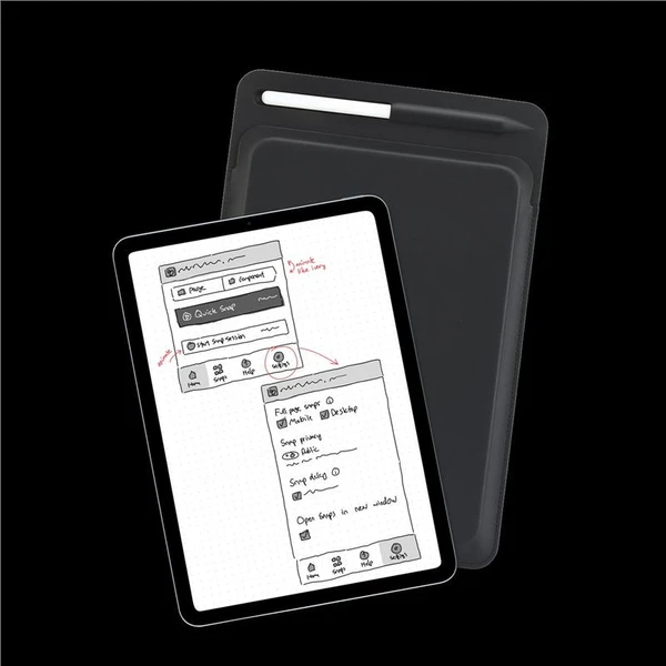 Pipetto Ultra Slim Sleeve pouzdro iPad 11" černé - Pouzdra - Obrázek c9688d7ce44a4e2b962fbc1dd4ad87b7