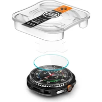 Spigen Glass tR EZ Fit 2 Pack sklo Galaxy Watch8 Classic (46mm) čiré (2 ks) - Ochranné folie a skla