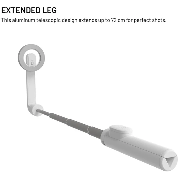 FIXED MagSnap selfie tyč s tripodem podporou MagSafe bílá - Držáky - Obrázek c9bdfc968134486f8e35df8bc78629ac